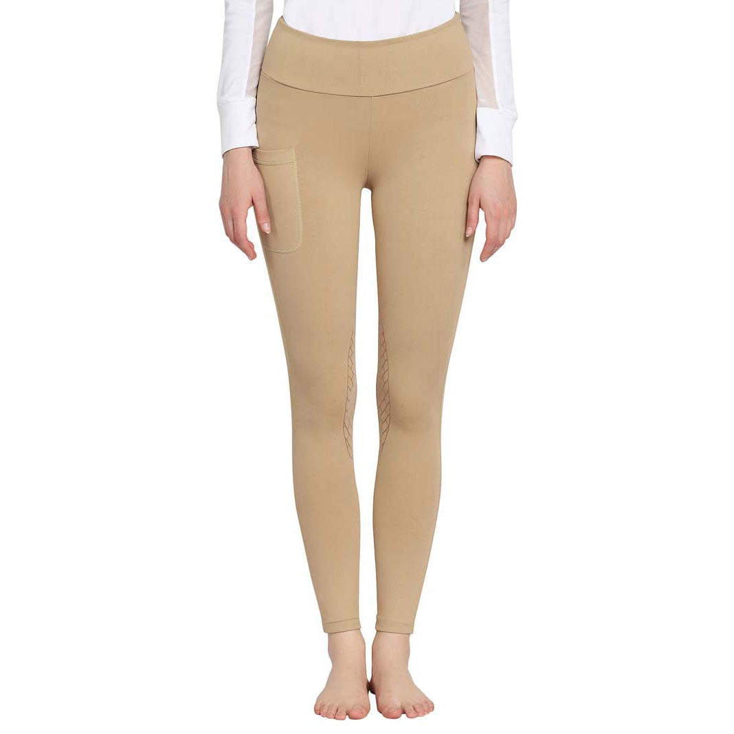 TuffRider Ladies Bootie Tights w/ Pocket - Breeches.com