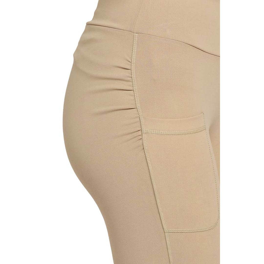 TuffRider Ladies Bootie Tights w/ Pocket - Breeches.com