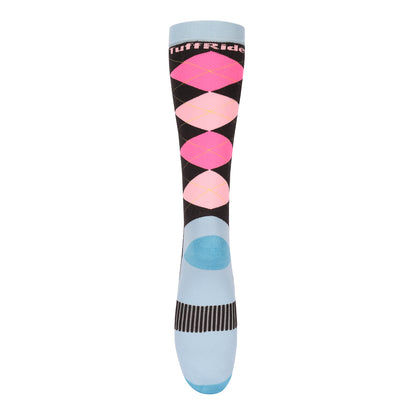 TUFFRIDER NEON WINTER ARGYLE SOCKS - Breeches.com