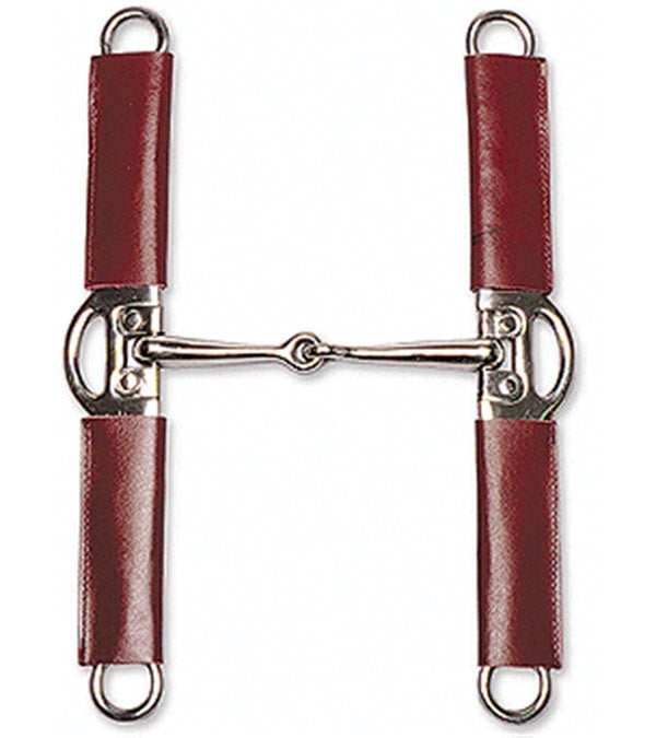 Jacks Imports Leather Covered Cheek Elevator Bit _344
