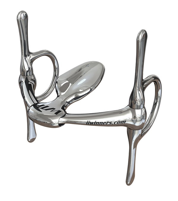 WTP (Winning Tongue Plate) Full Cheek Bit with Extended Plate_122