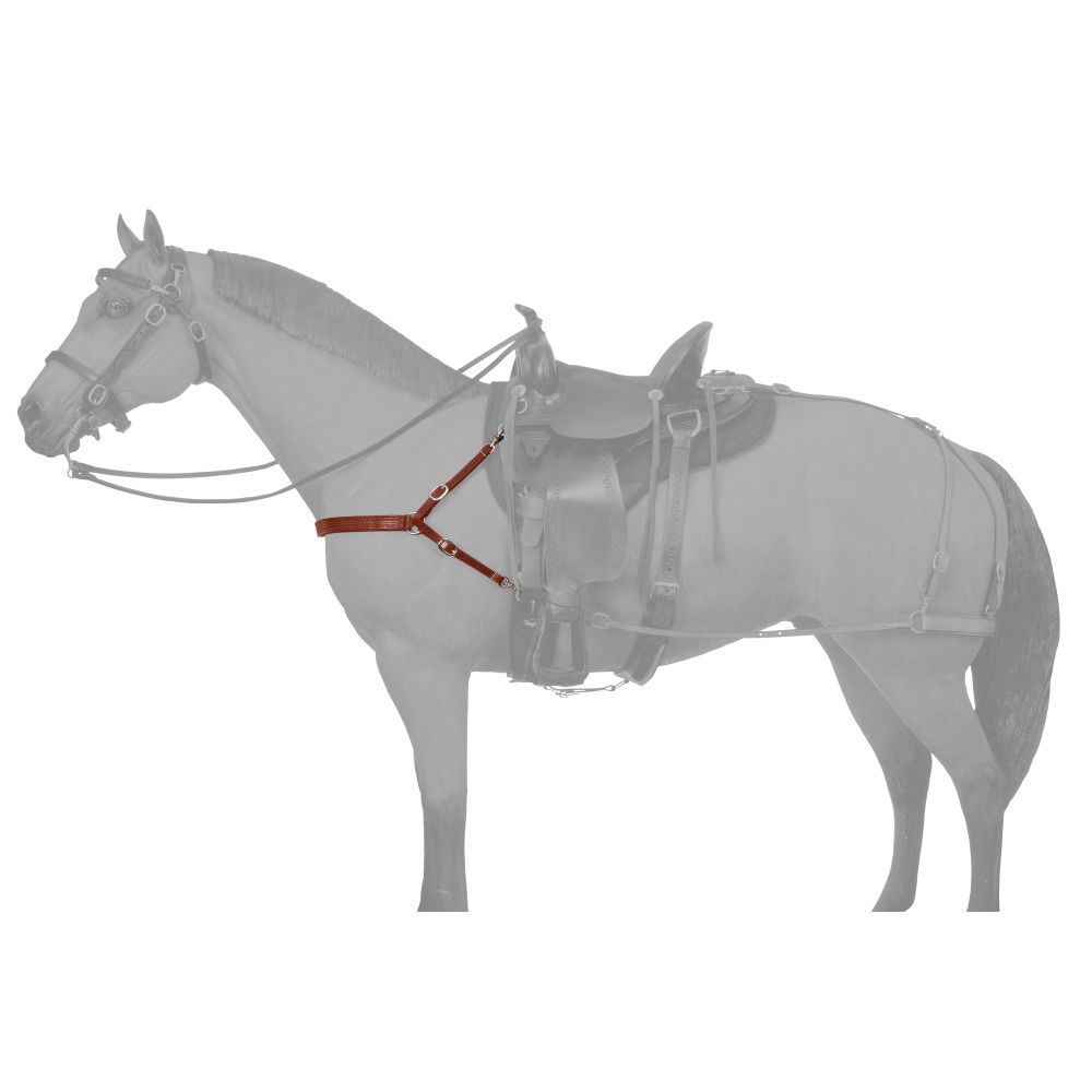 Leather Mule 4 Point Breastcollar - Breeches.com