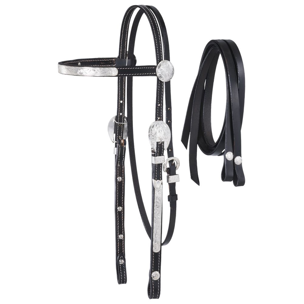McCoy Collection Headstall with Reins - Breeches.com