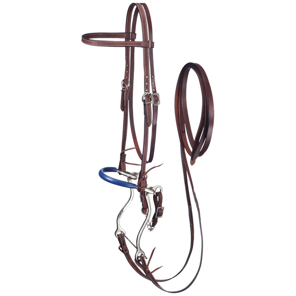 King Series Browband Bridle w/ Hackamore - Breeches.com