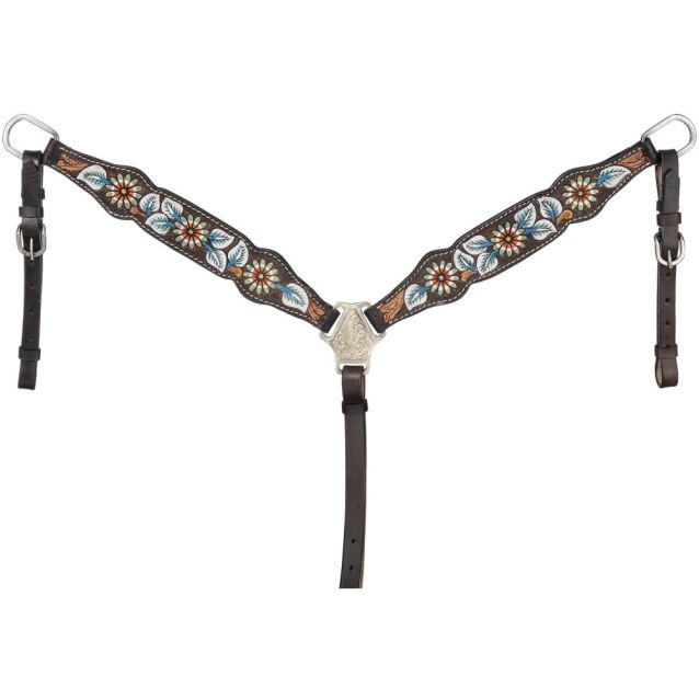 Tough-1 Vintage Floral Pony Breastcollar - Breeches.com