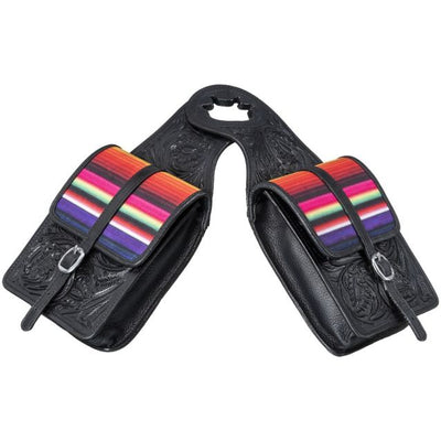 Tough-1 Leather Horn Bag in Prints