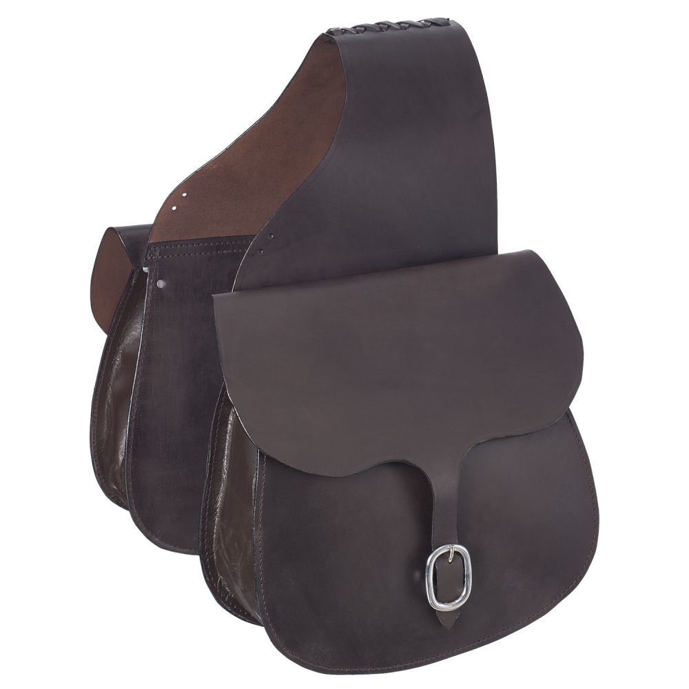 Leather saddle best sale bags for sale