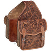 Tough-1 Floral Tooled Saddle Bag - Breeches.com