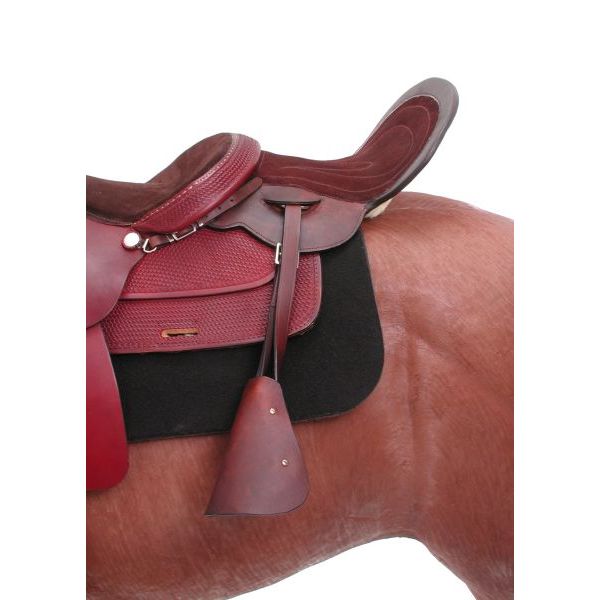 Leather Childs Tandem Saddle with Bars &amp; Stirrups - Breeches.com