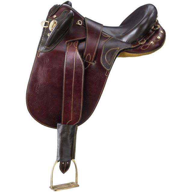 Australian Outrider Collection Stock Poley Saddle W/O Horn - Breeches.com