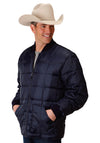 Roper Mens Navy Blue Poly-Filled Jacket - Breeches.com