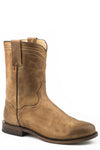 Roper Mens Waxy Tan Vamp And Shaft Boots - Breeches.com
