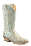 Roper Womens Iridescent Python Vamp Boots - Breeches.com
