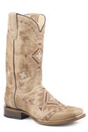 Roper Womens Waxy Tan Vamp And Shaft Boots - Breeches.com