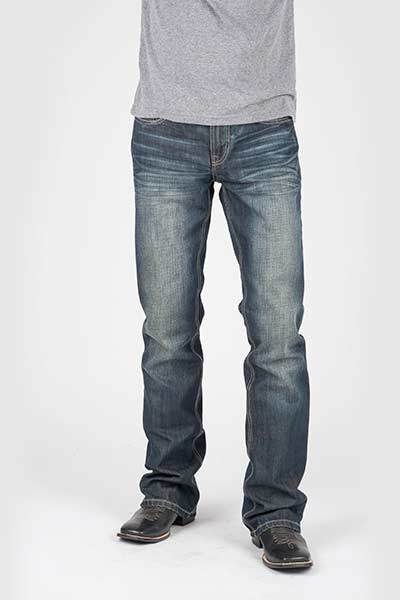 Tin Haul Men's Corded Deco Pocket 'Jagger' Boot Cut Jeans - Breeches.com