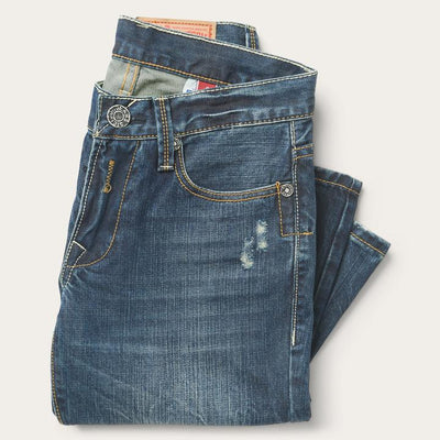 Stetson Men's 1520 Fit Jeans With A Pierced Back Pocket - Breeches.com