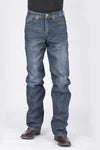 Stetson Men's 1312 Modern Fit Jeans w/ Gold 'V' Emroidery - Breeches.com