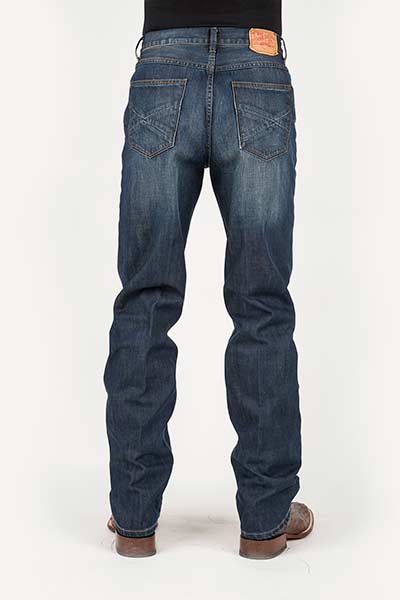 Stetson Men's 1520 Fit Jeans With A Striped Back Pockets - Breeches.com