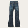 Stetson Women's 816 Classic Boot Cut Jeans In Dark Wash - Breeches.com