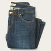 Stetson Women's 816 Classic Boot Cut Jeans In Dark Wash - Breeches.com