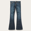 Stetson Women's 816 Classic Boot Cut Jeans In Dark Wash - Breeches.com