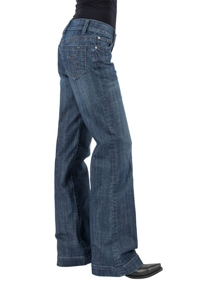 Stetson Women's 214 Trouser Style Western Jeans - Breeches.com