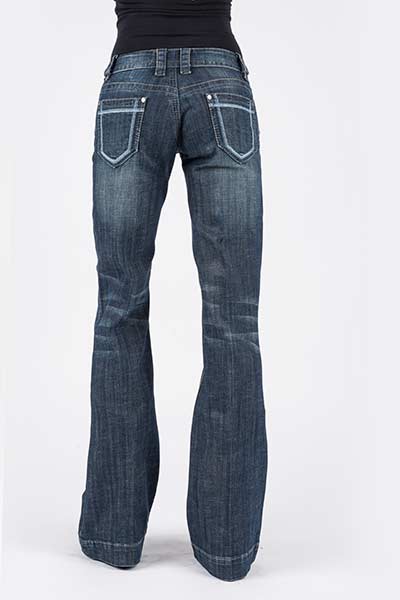 Stetson Women's 214 City Trouser w/ Blue Pocket Emroidery - Breeches.com