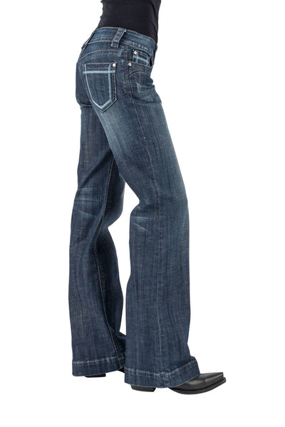 Stetson Women's 214 Trouser Style Western Jeans - Breeches.com