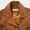 Stetson Womens Lamb Suede Fringed Jacket