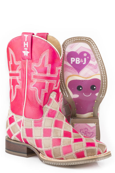 Tinhaul Big Kids Pretty In Pink Boots - Breeches.com