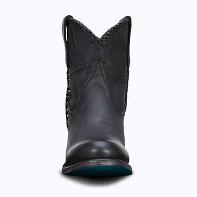 Lane Ladies Charcoal Black Plain Jane Bootie - Breeches.com