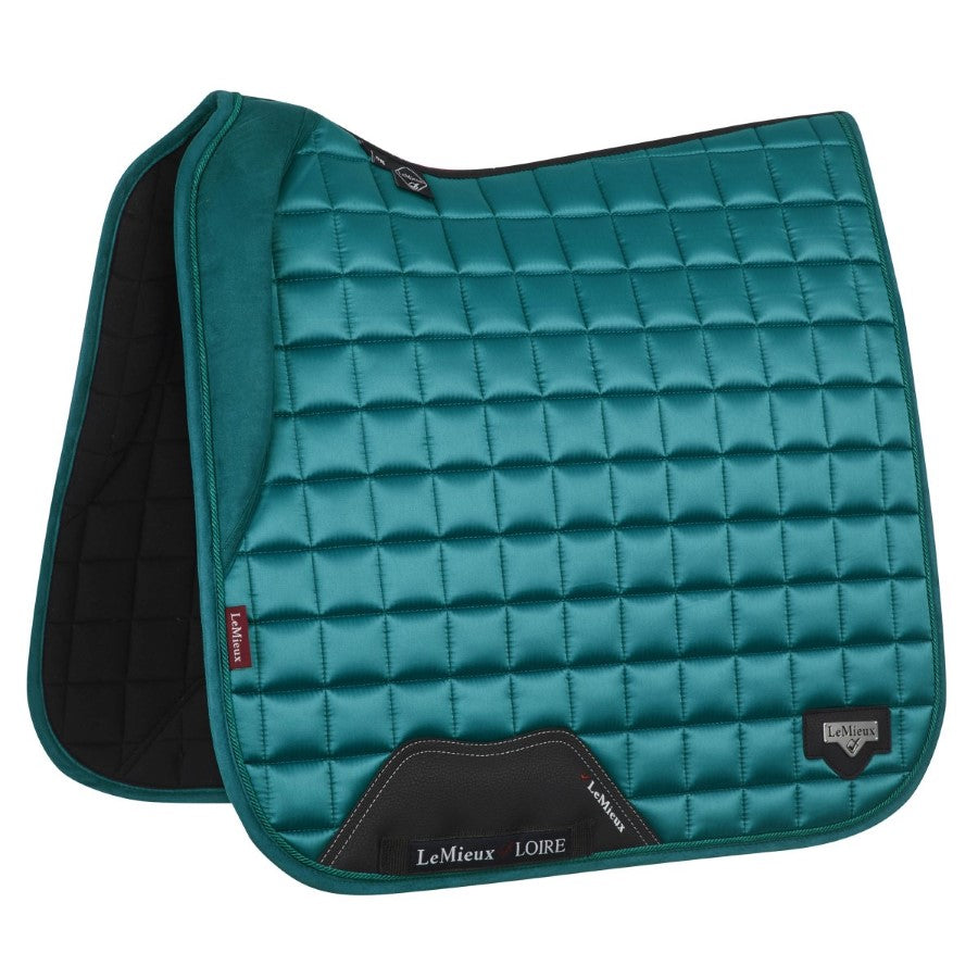 LeMieux Loire Memory Satin Dressage Square Saddle Pad - Breeches.com