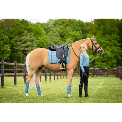 LeMieux Loire Memory Satin Dressage Square Saddle Pad - Breeches.com
