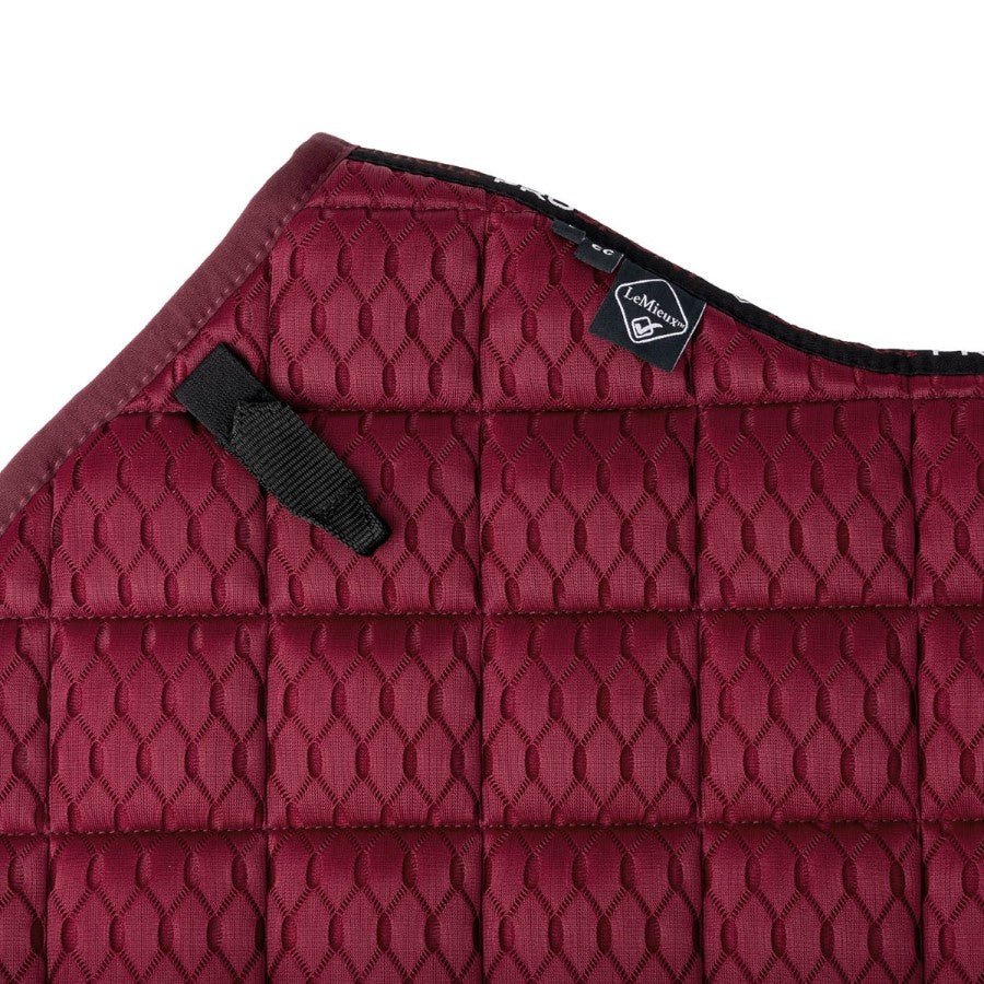 LeMieux Carbon Mesh Air Close Contact Square Saddle Pad - Breeches.com