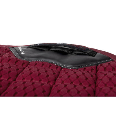 LeMieux Carbon Mesh Air Close Contact Square Saddle Pad - Breeches.com