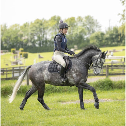 LeMieux Carbon Mesh Air Close Contact Square Saddle Pad - Breeches.com