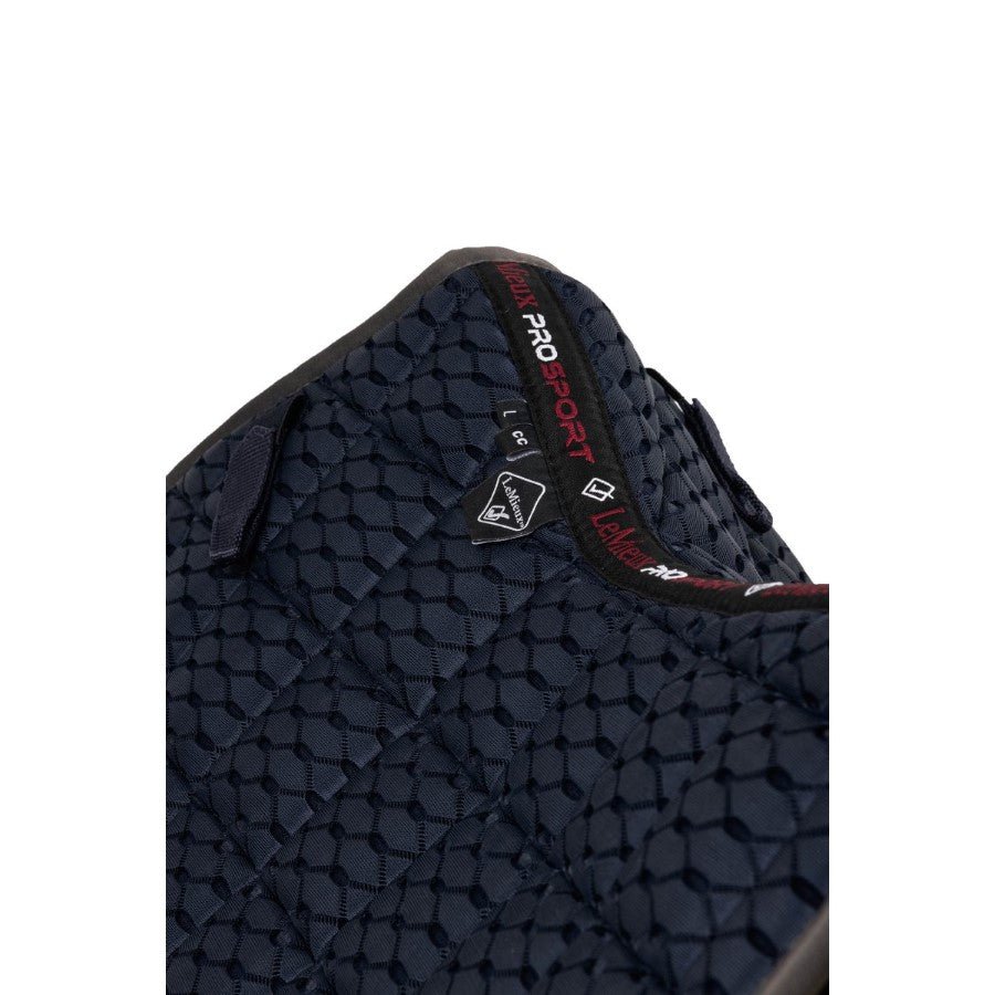 LeMieux Carbon Mesh Air Close Contact Square Saddle Pad - Breeches.com