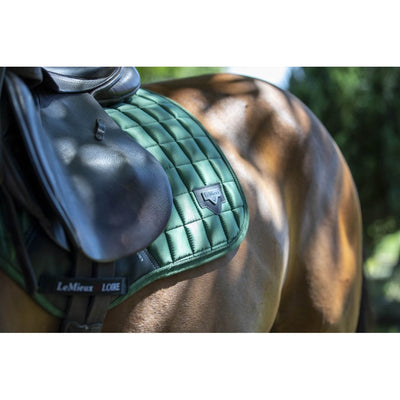 LeMieux Loire Memory Satin Close Contact Square Saddle Pad - Breeches.com