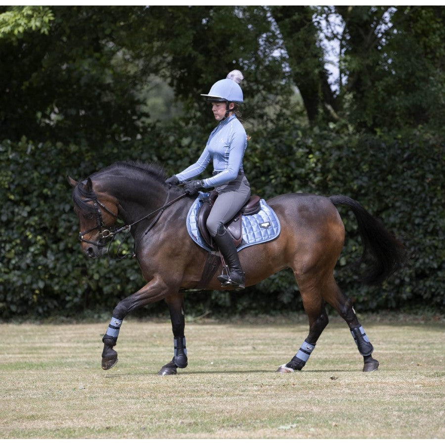 LeMieux Loire Classic Satin Close Contact Square Saddle Pad - Breeches.com