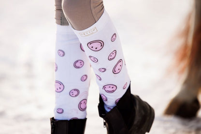 Lettia Smiley Boot Sock - Breeches.com