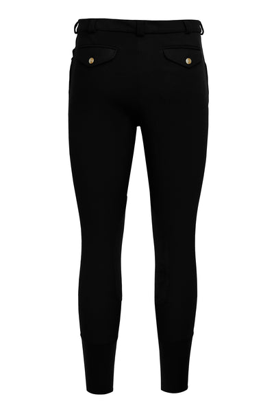 Tuffrider Men's Long Ribb Knee Patch Breeches - Breeches.com