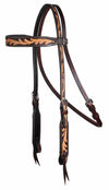 Professional's Choice Floral Browband Headstall_1