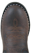 Smoky Mountain Toddler's Monterey Brown/Black Cowboy Boot - Breeches.com