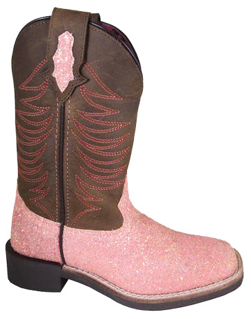 Smoky Mountain Youth Pink Glitter Ariel Boot - Breeches.com