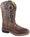 Smoky Mountain Youth Jesse Brown Waxed Cowboy Boot - Breeches.com