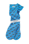 Lettia Adult Blue Jumper Boot Socks - 3 Pack - Breeches.com