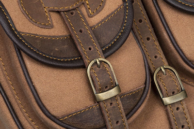 Tough-1 Canvas Trail Bag with Leather Accents_4