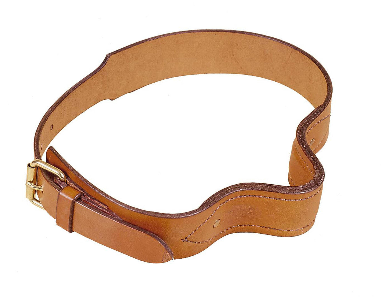 Tory Leather French Style Leather Cribbing Strap- Chestnut _1