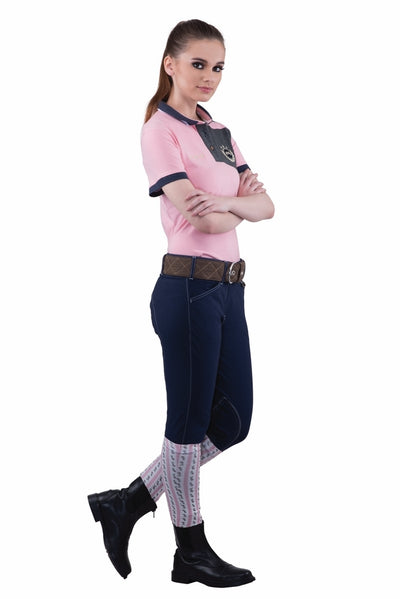 Equine Couture Ladies Sportif Natasha Knee Patch Breeches_6