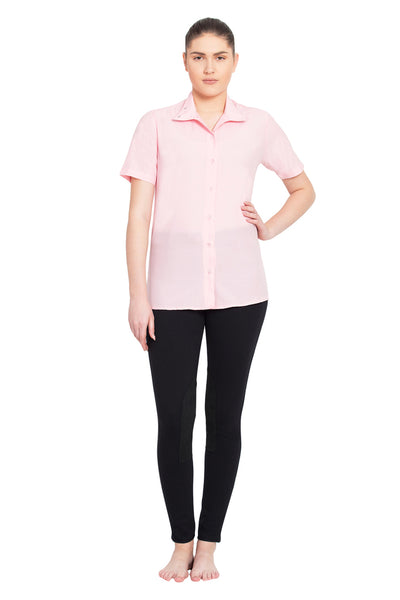 TuffRider Ladies Starter Short Sleeve Show Shirt_11